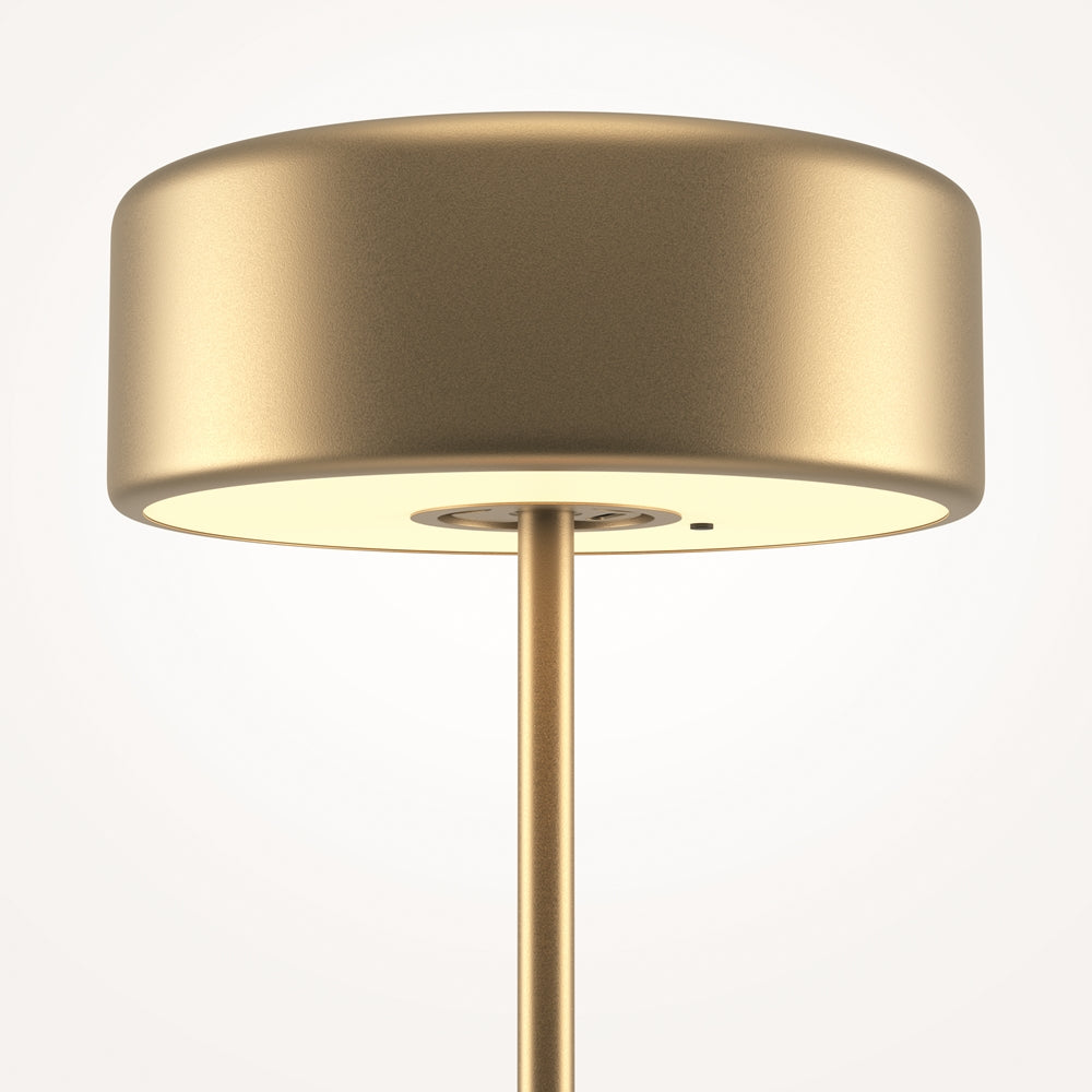 AI Collaboration Lampe de chevet doré