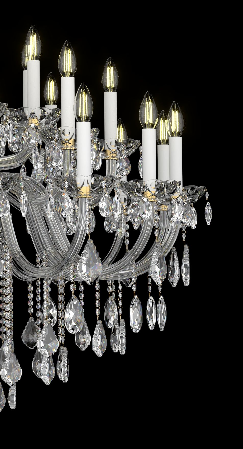 Lustre en cristal EL1283204PB