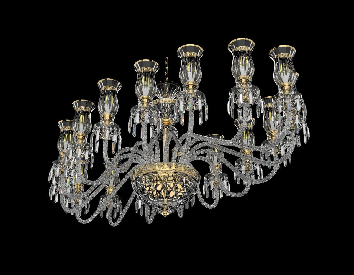 Lustre en cristal EL6781603ABTOVAL