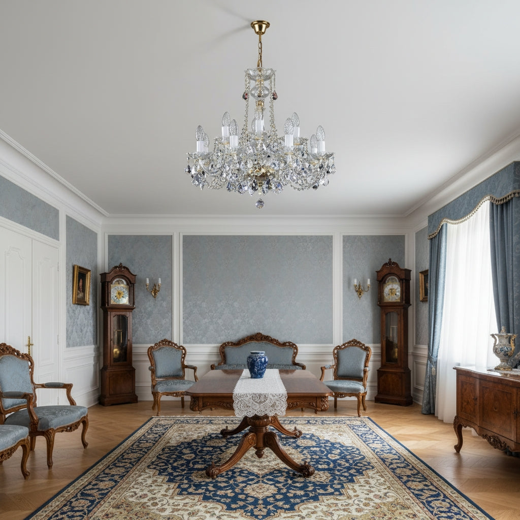 Lustre en cristal taille L018CLN