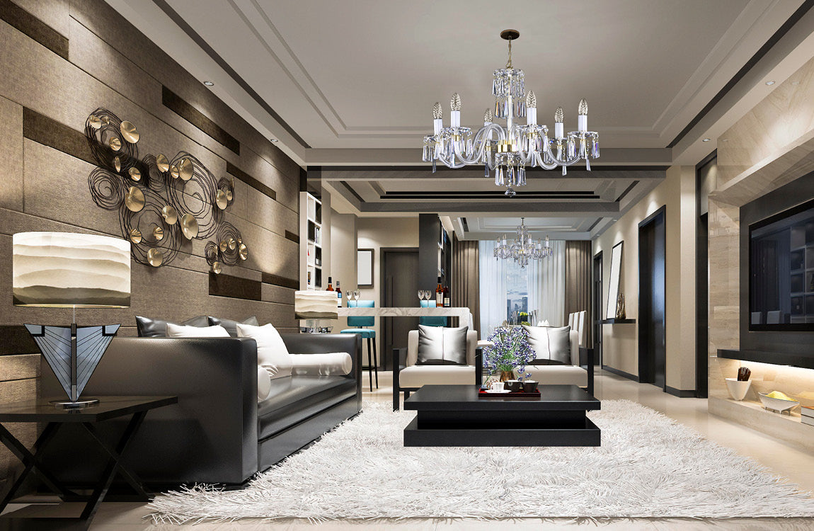 Lustre en cristal moderne L151CLN