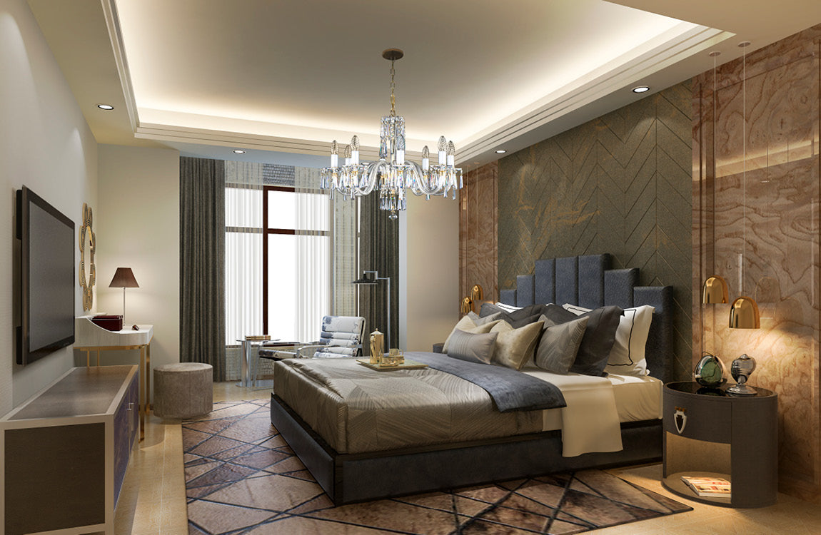 Lustre en cristal moderne L155CLN