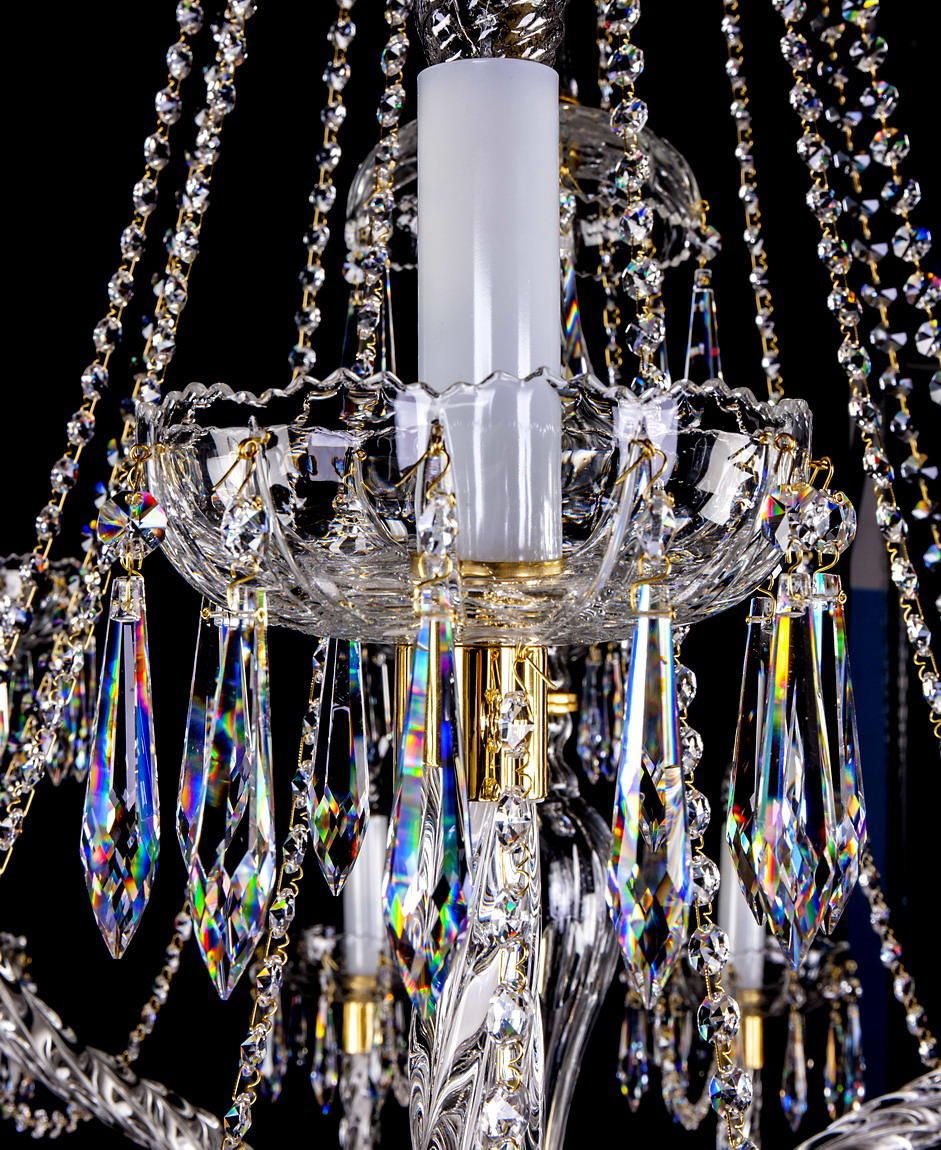 Lustre en cristal taille L16041CLN