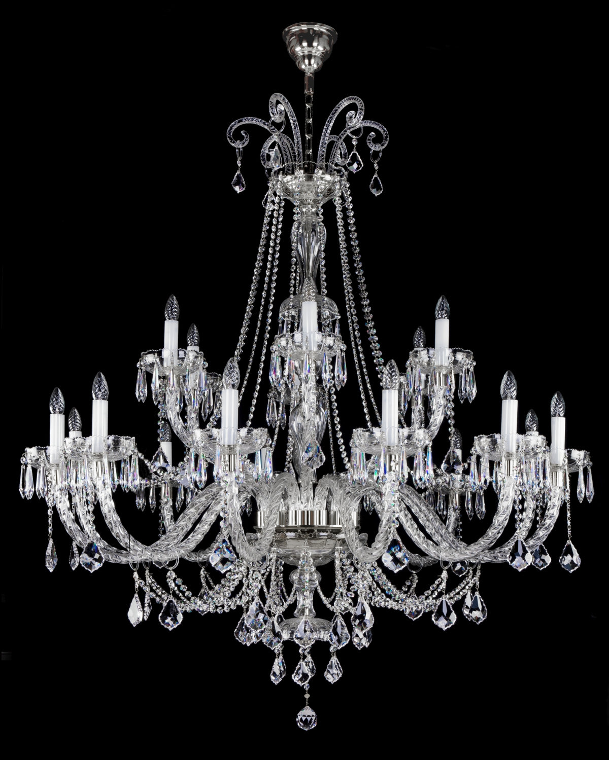 Lustre en cristal taille L16041CLN