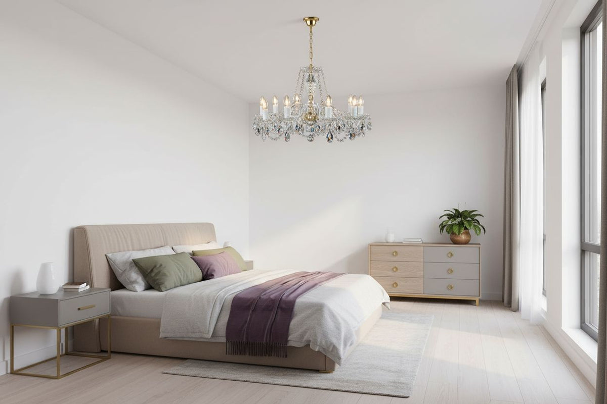 Lustre en cristal taille L16056CLN