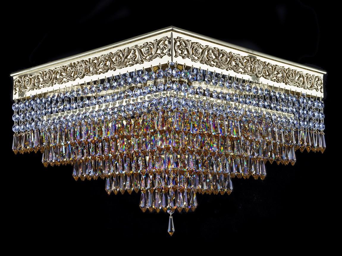 Plafonnier carre L16265CLN