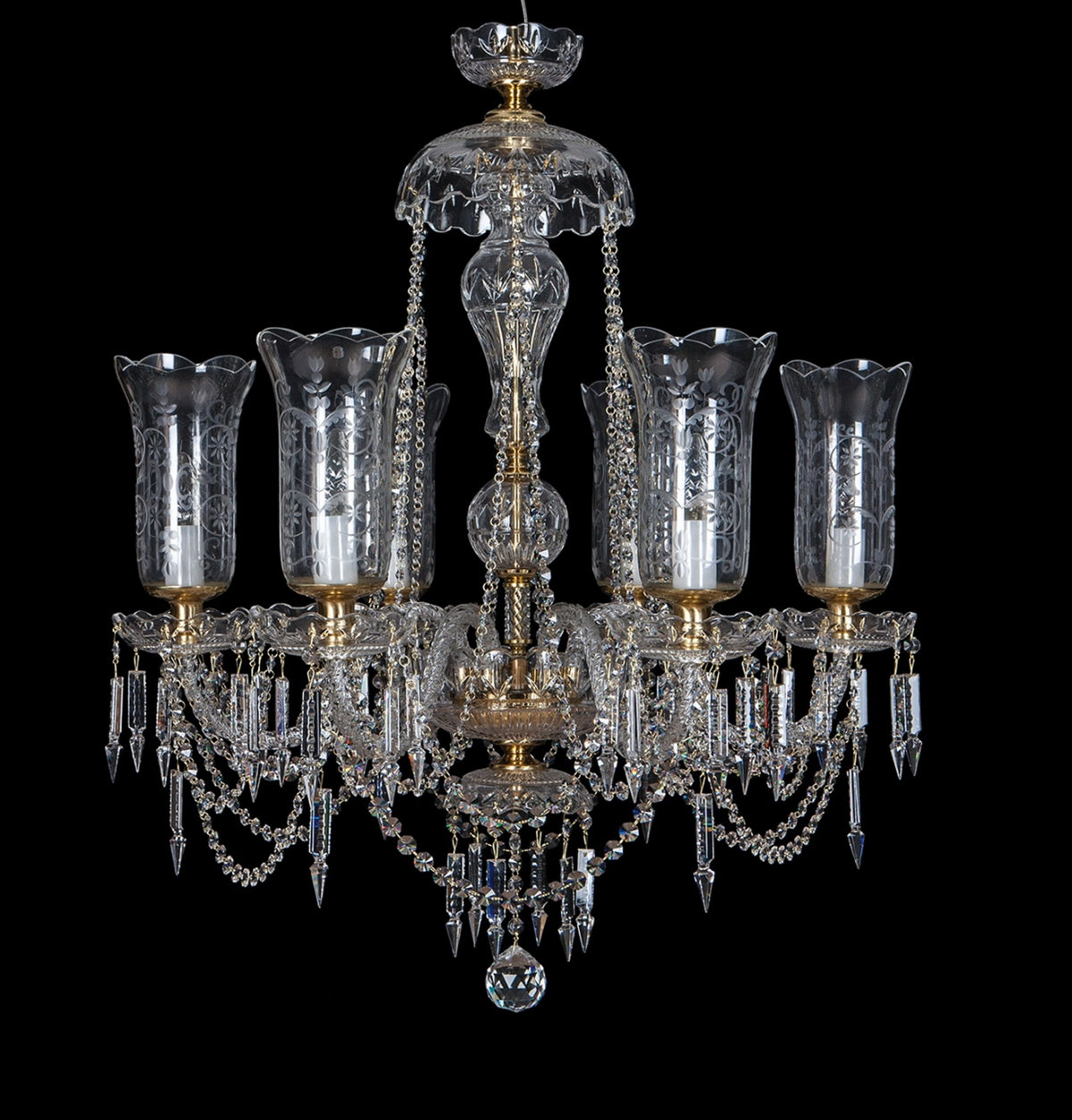 Lustre en cristal taille EL673619T