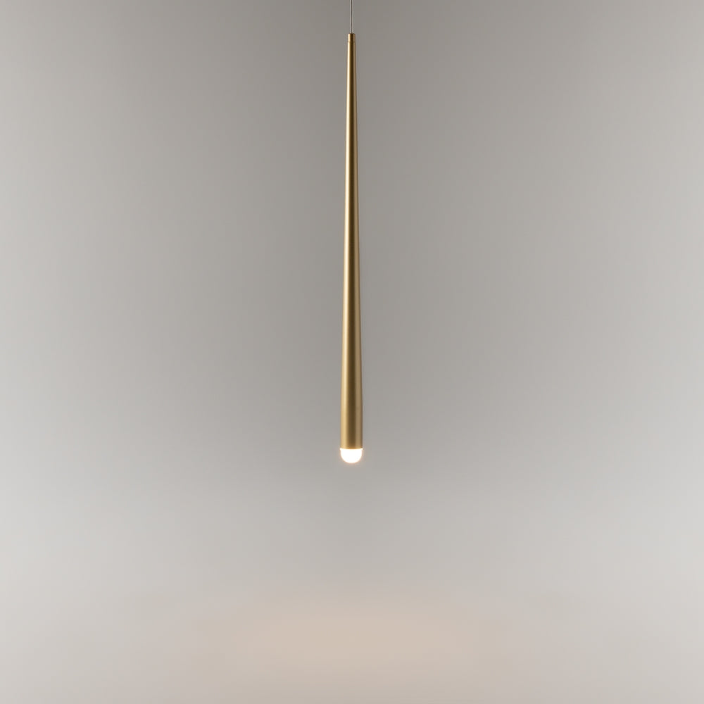 Cascade Suspension luminaire doré