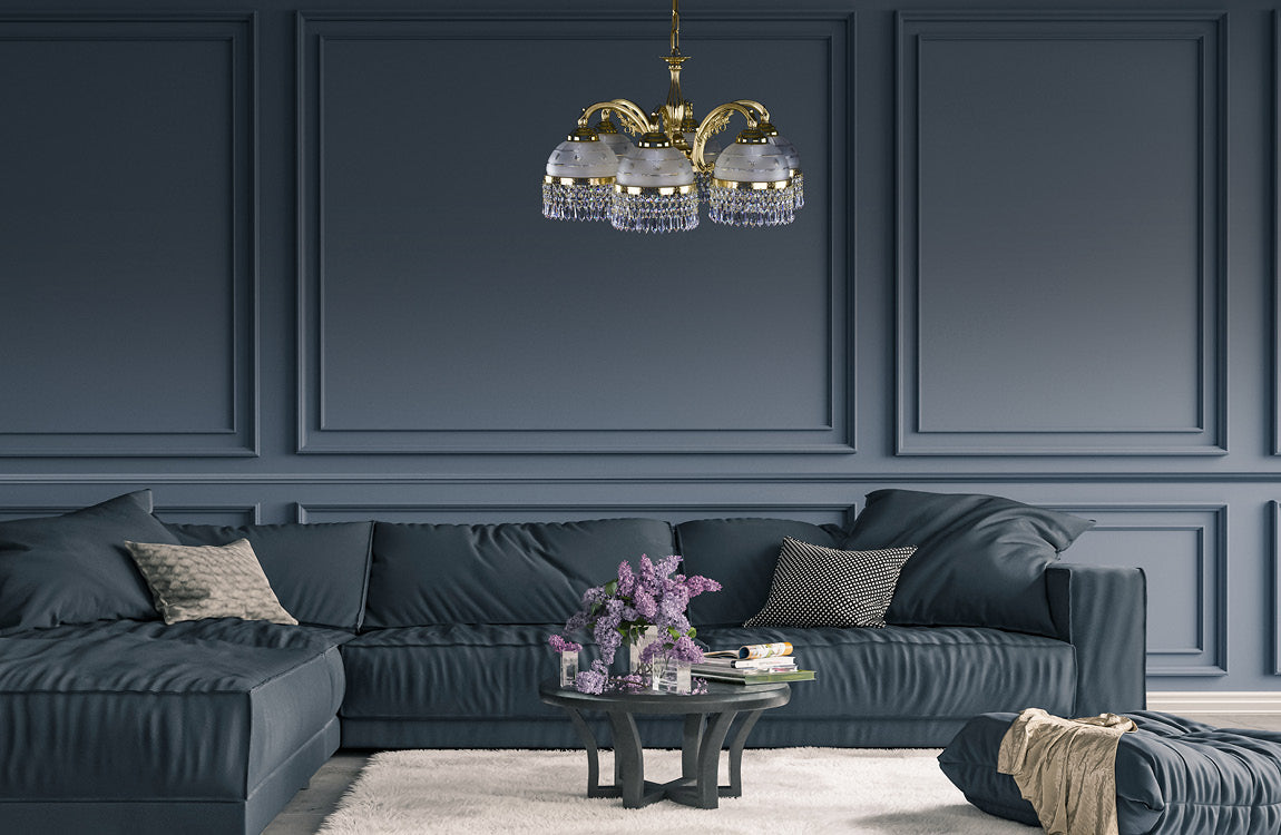 Lustre en laiton LA099CLN