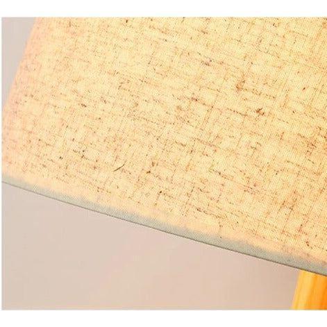 Lampadaire Bois et Noir | Charme Contrasté - Designix Lampadaire