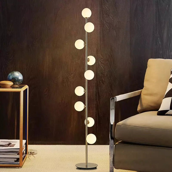 Lampadaire Boule | Éclat Sphérique - Designix Lampadaire