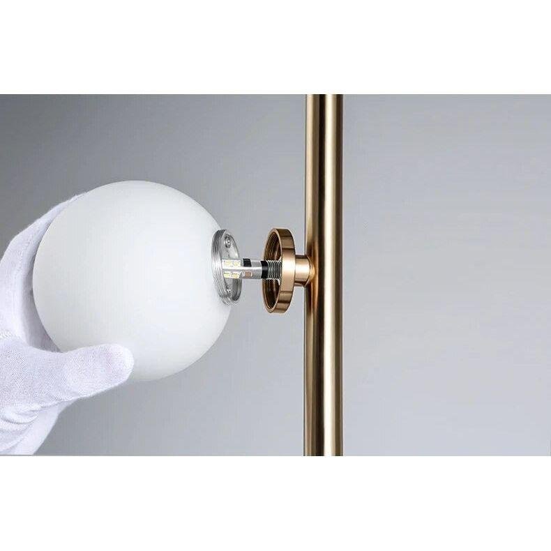 Lampadaire Boule | Éclat Sphérique - Designix Lampadaire