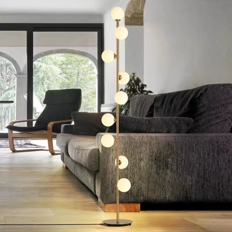 Lampadaire Boule | Éclat Sphérique - Designix Lampadaire