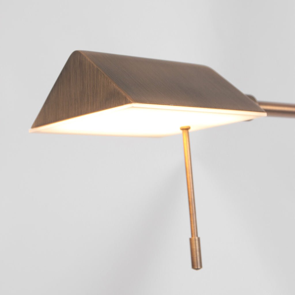 Lampadaire Bronze Industriel | Sari - Designix Lampadaire