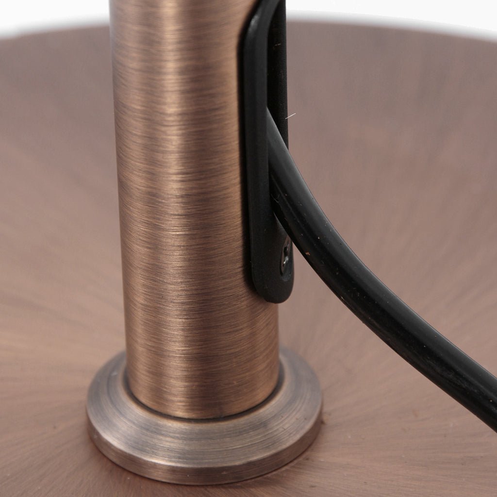 Lampadaire Bronze Industriel | Sari - Designix Lampadaire