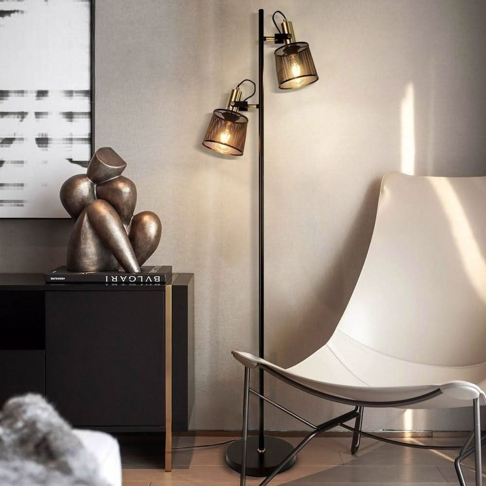 Lampadaire Salon Design | Crépuscule Chic - Designix Lampadaire
