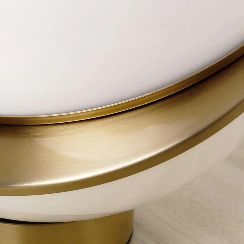 Lampe à Poser Design Italien | Sphère Luminosa - Designix Lampe de chevet Blanc Chaud
