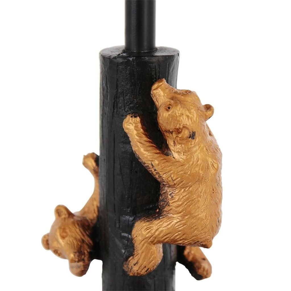 Lampe Animaux en Lin | Ours - Designix Lampe de chevet