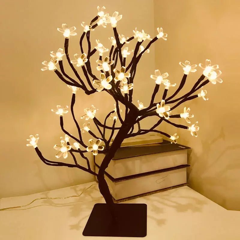 Lampe Arbre | Sérénité Naturelle - Designix Lampe de chevet 36 LEDS
