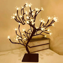 Lampe branche arbre | Sérénité Naturelle