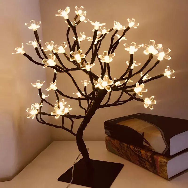 Lampe Arbre | Sérénité Naturelle - Designix Lampe de chevet 36 LEDS