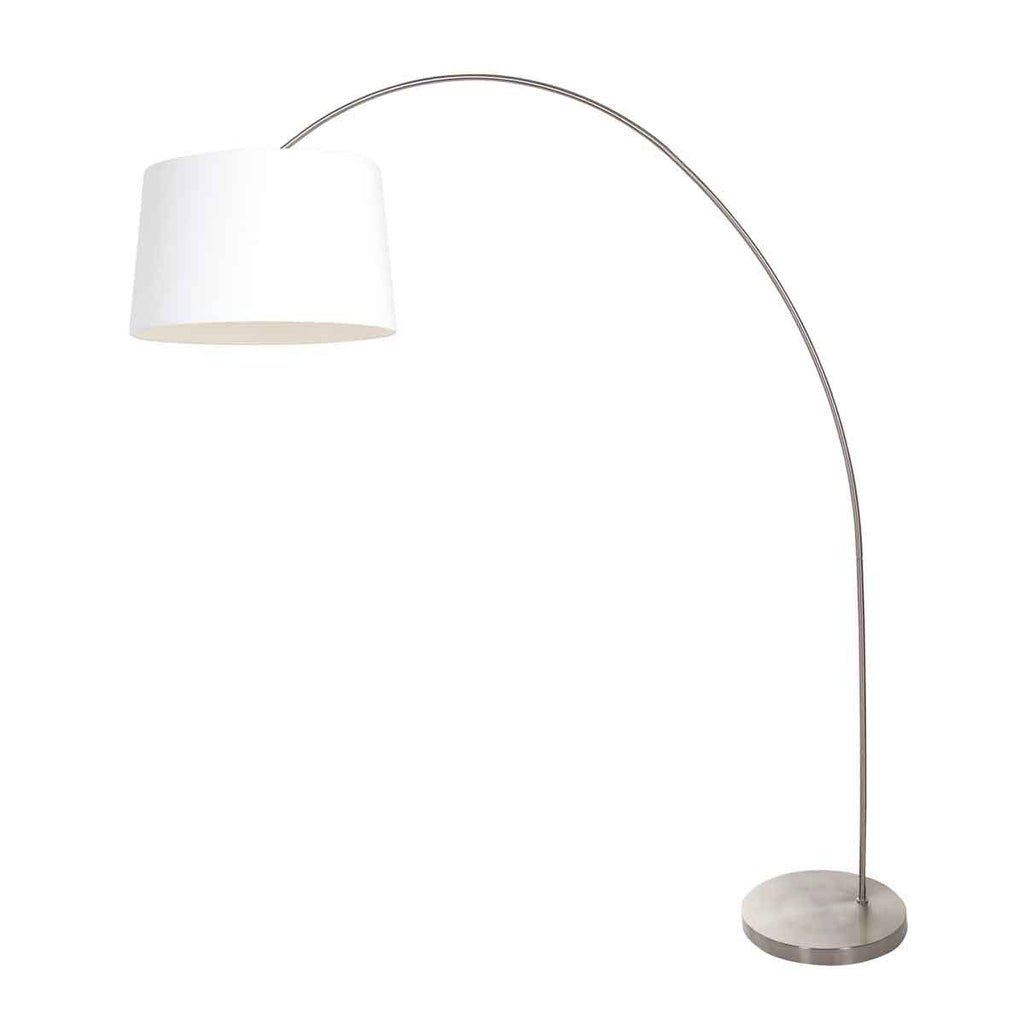 Lampe Arquée Blanche | Eyle - Designix Lampadaire