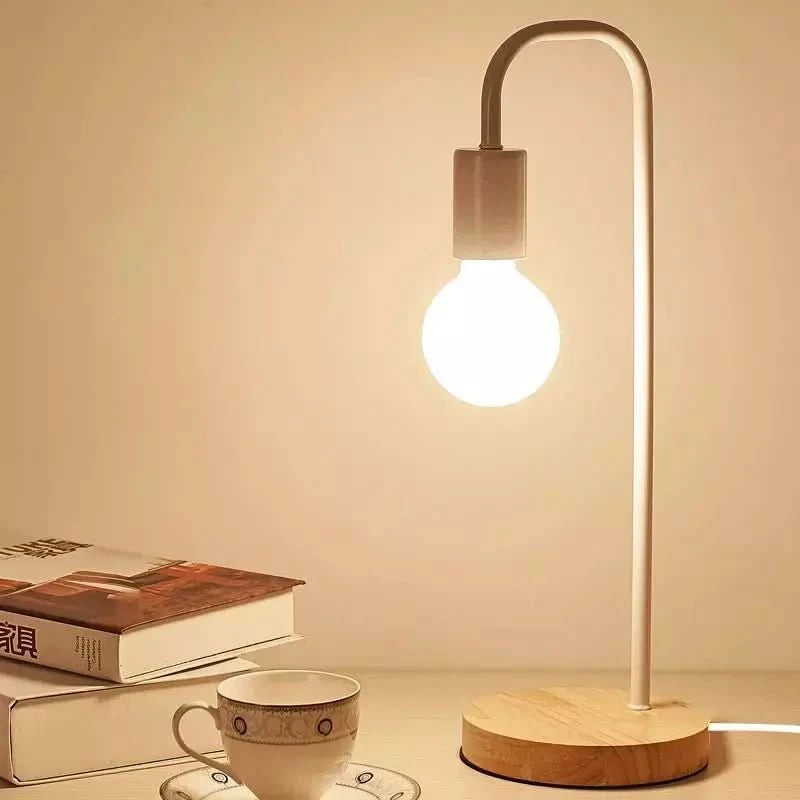 Lampe de Bureau Vintage | Esprit Rétro - Designix Lampe de chevet Noir Blanc Froid