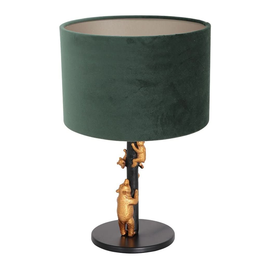 Lampe de Chevet Animaux Velours | Oursons - Designix Lampe de chevet
