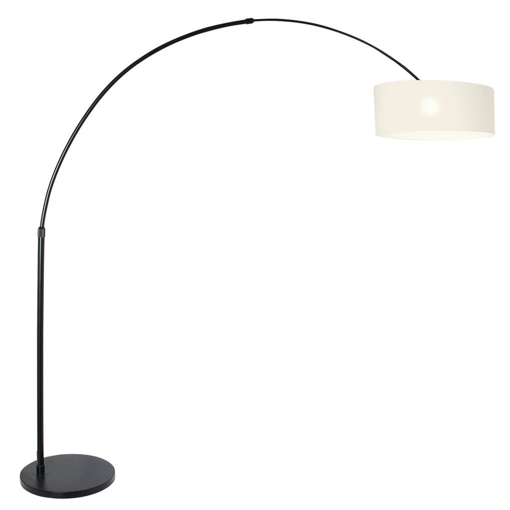 Lampe De Sol Noir Et Blanc | Mila - Designix Luminaire