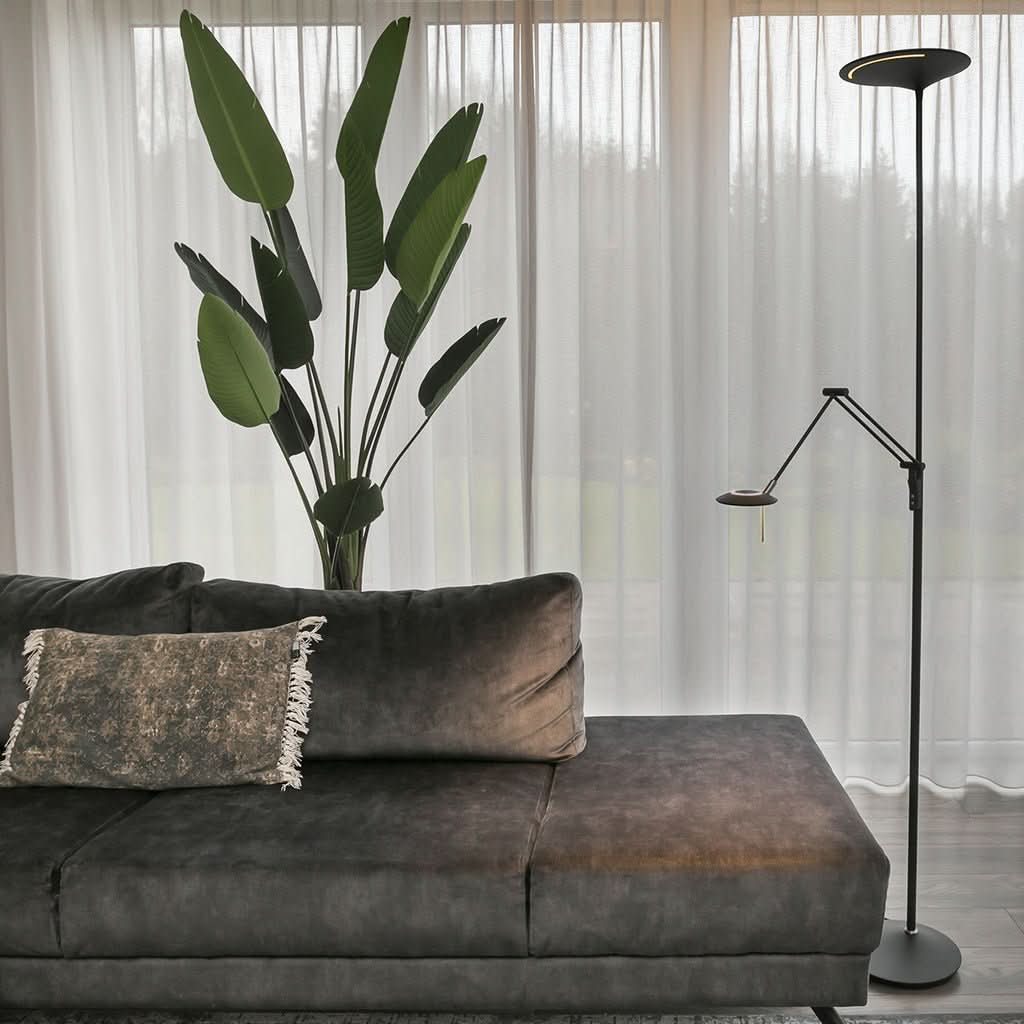 Lampe de Sol Noir | Zodiac - Designix Luminaire
