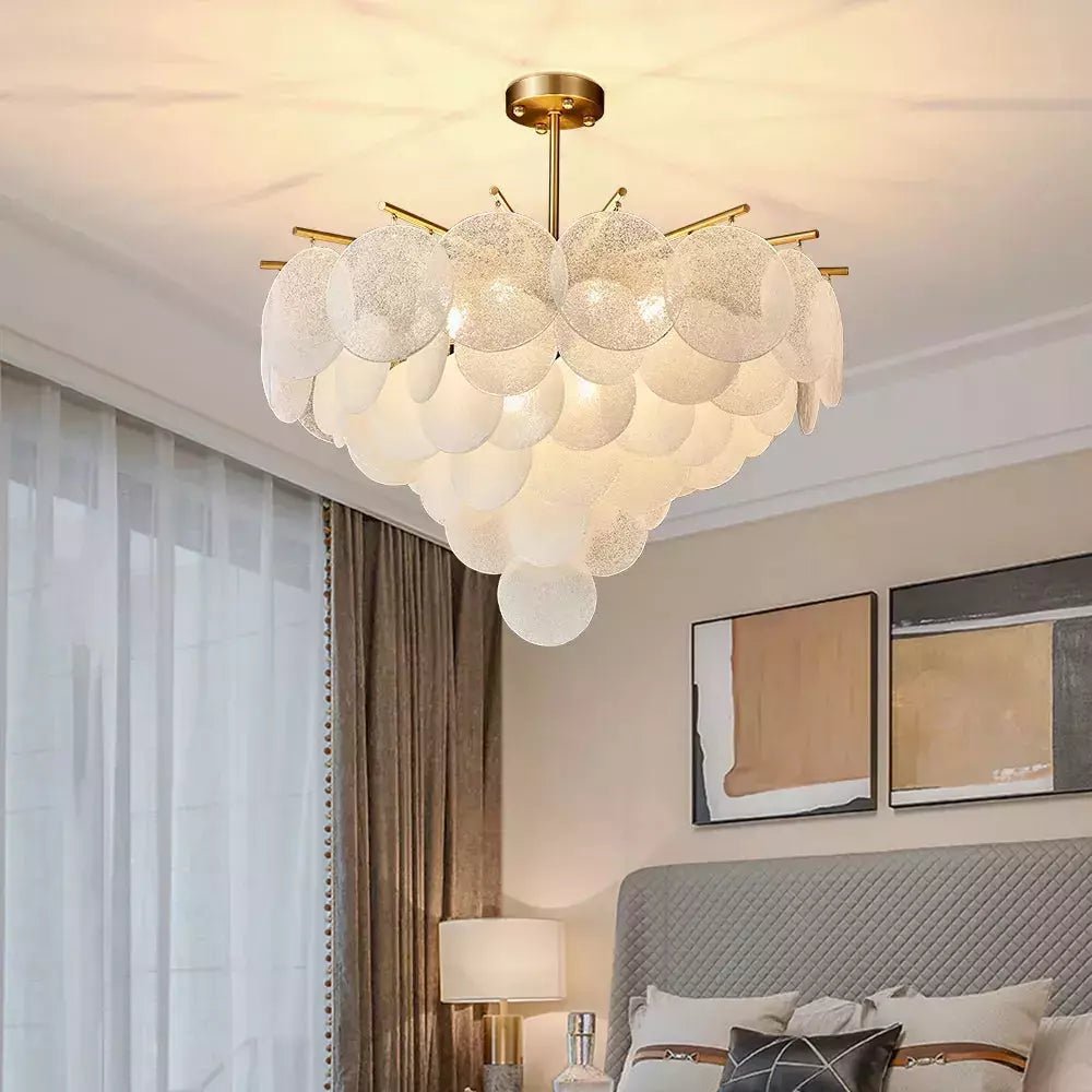 Lampe Dorée Décor Luxe | Rato - Designix Lustre 50cm Lumière froide