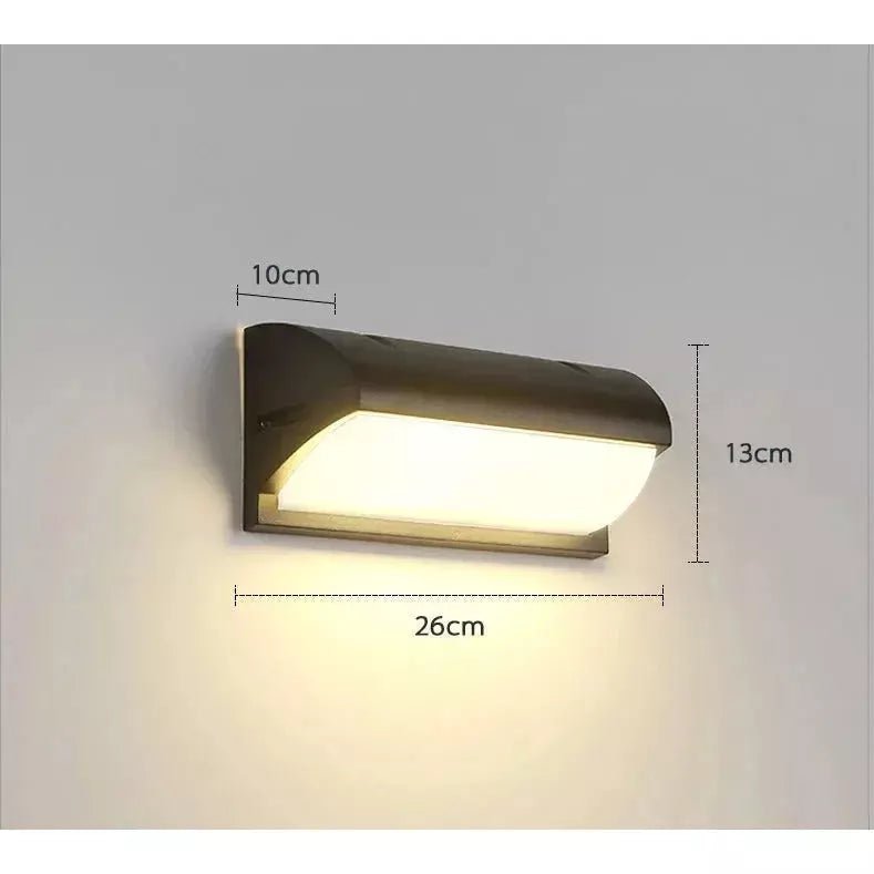 Lampe Extérieur avec Détecteur de Mouvement | SensorLux - Designix Applique murale extérieur Blanc Chaud