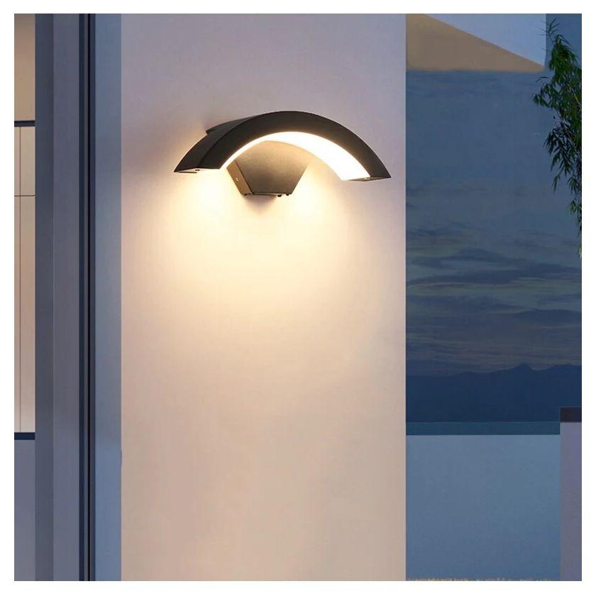 Lampe Extérieur avec Détecteur Design | SécuriLuxe - Designix Applique murale extérieur Blanc Chaud (2700 - 3500K)