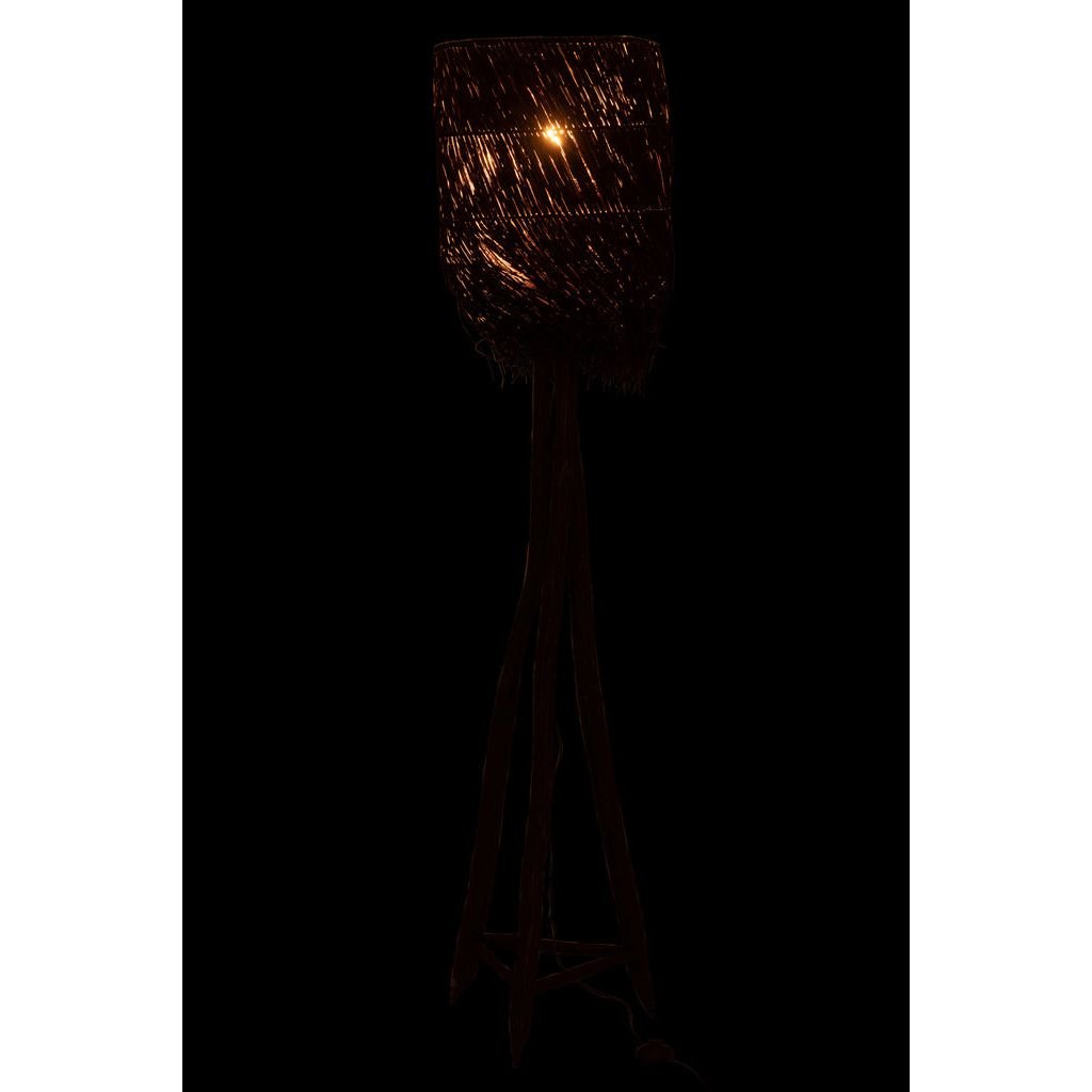 Lampe Grande en Bois Marron - Designix