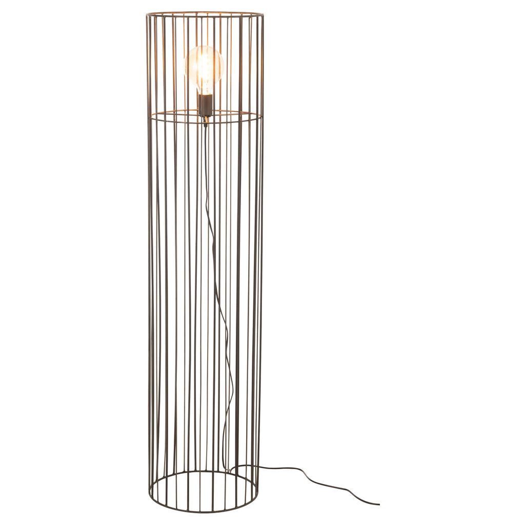 Lampe Métal Noir Sur Pied - Designix