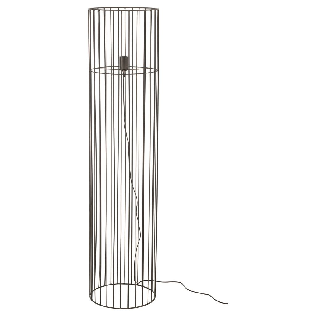 Lampe Métal Noir Sur Pied - Designix