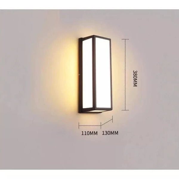 Lampe Murale Extérieure Rectangle | LuminEclat