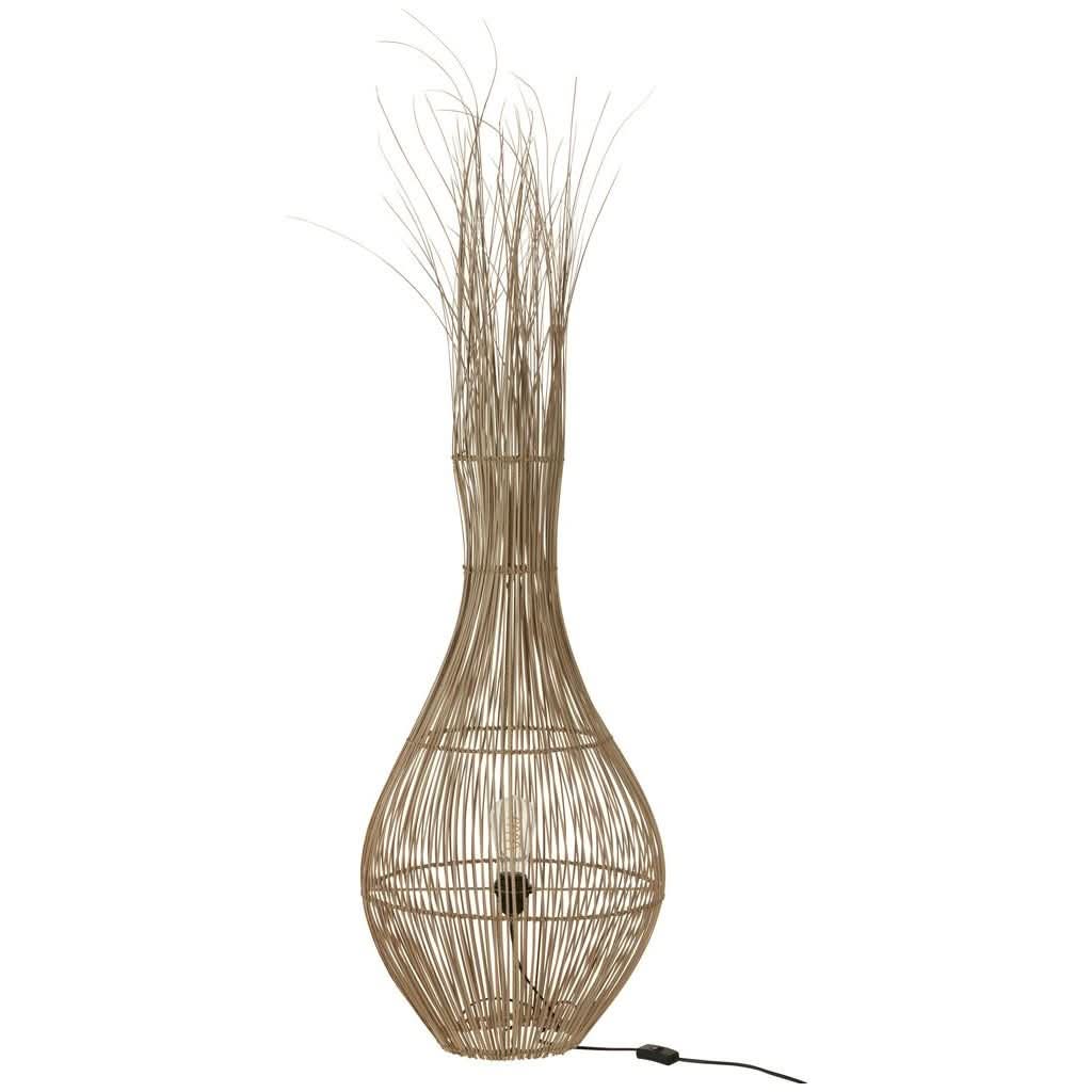 Lampe Noix de Coco Bâtons Naturelle - Designix
