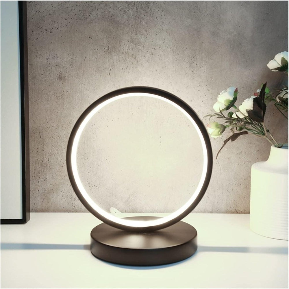 Lampe Ronde LED | Éclat Moderne - Designix Lampe de chevet Rond Variable