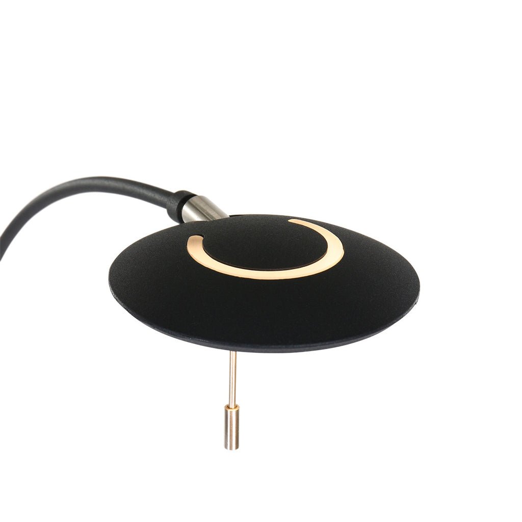 Lampe Sol Zenith Noire Réglable | Jyle - Designix Lampadaire