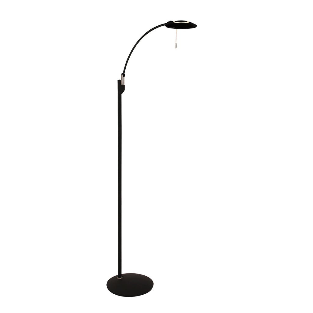 Lampe Sol Zenith Noire Réglable | Jyle - Designix Lampadaire