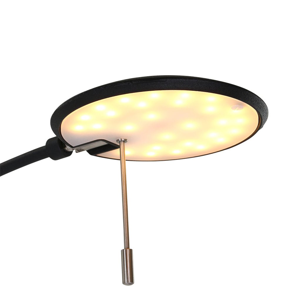Lampe Sol Zenith Noire Réglable | Jyle - Designix Lampadaire