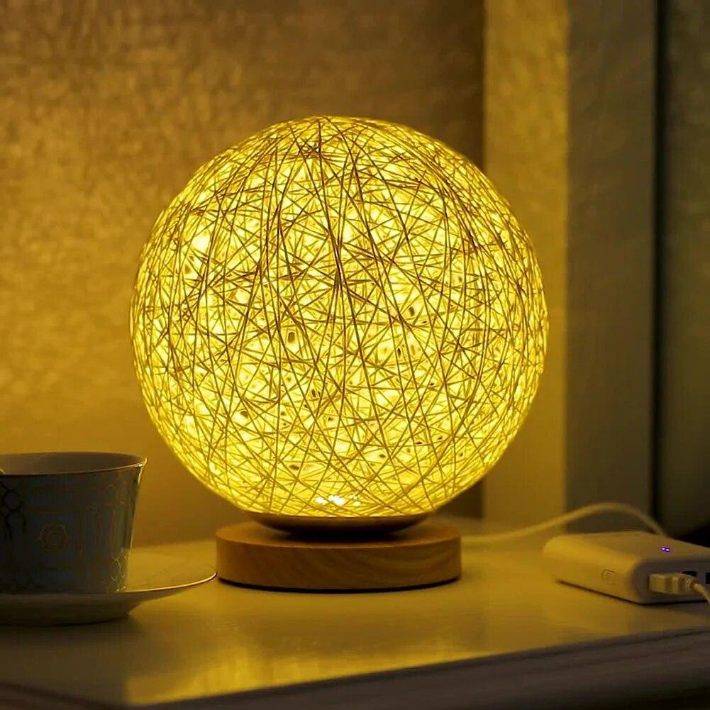 Lampe Sphère | Éclat Orbital - Designix Lampe de chevet