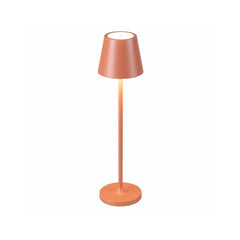 Lampe sur Table Exterieur ZAMBELIS 1,5W IP54 Dimmable DESIGN Rouge Brique E370