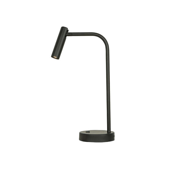 Lampe sur Table ZAMBELIS 2,5W DESIGN Noir Mat 23036