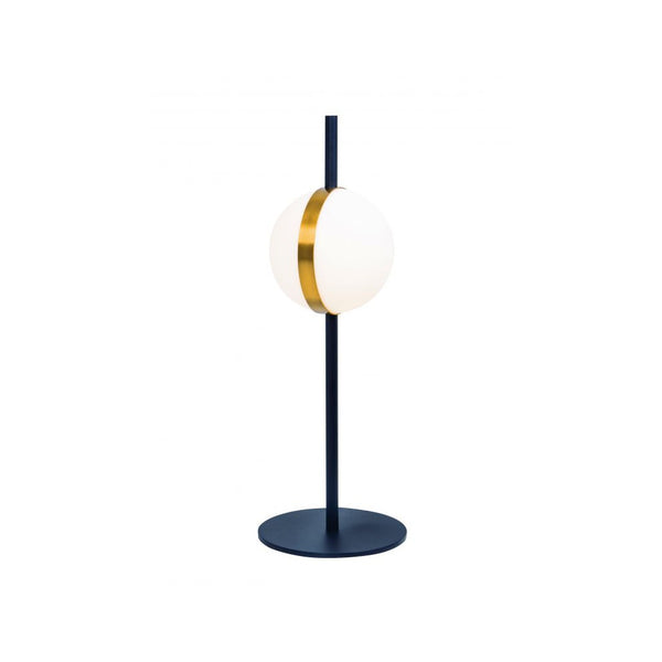 Lampe sur table ZAMBELIS D150 8W DESIGN Noir Mat 2004