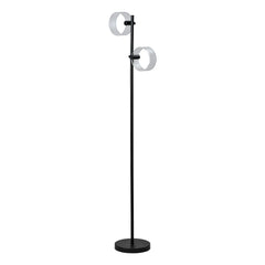 Lampadaire Circle noir