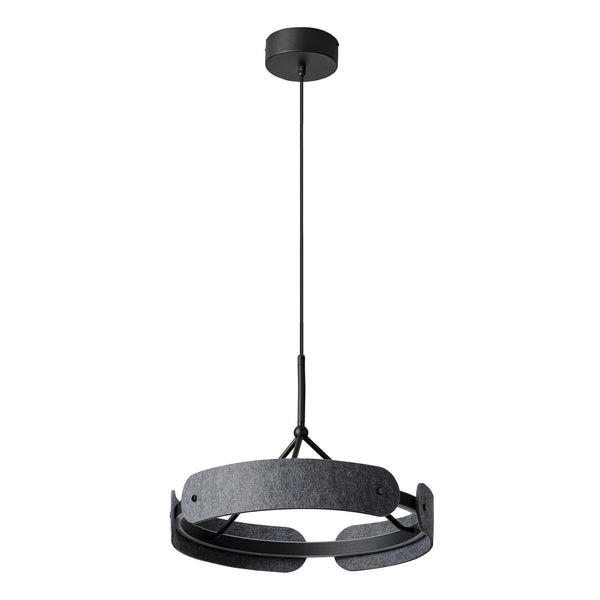 Suspension Curve Felt anthracite