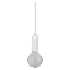 Suspension Vintage 1906 Round blanche