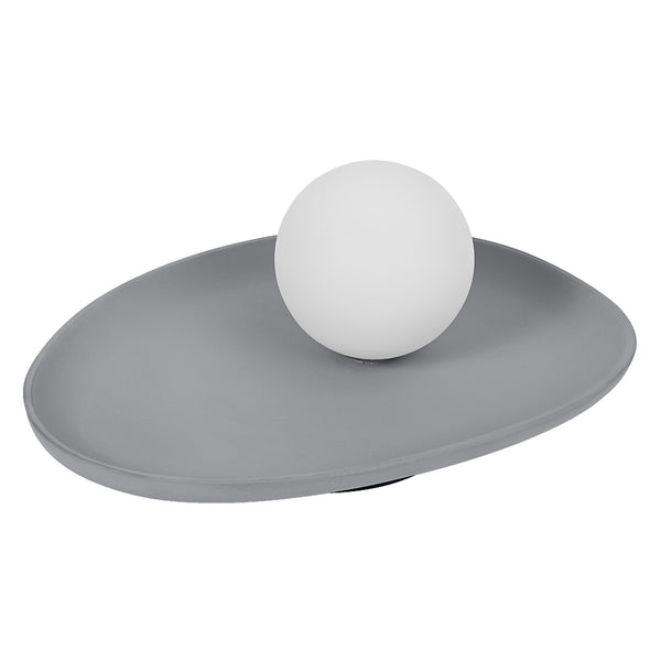 Lampe à poser Concrete Nest grise